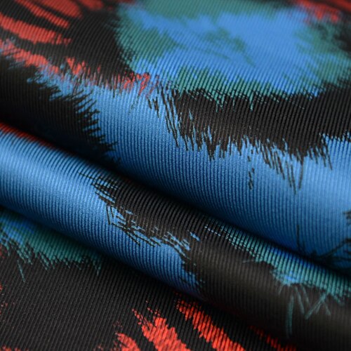 Wool and silk and cotton blended fabric twill style wool blended fabric 40momme 114cm width by yard,SFF047