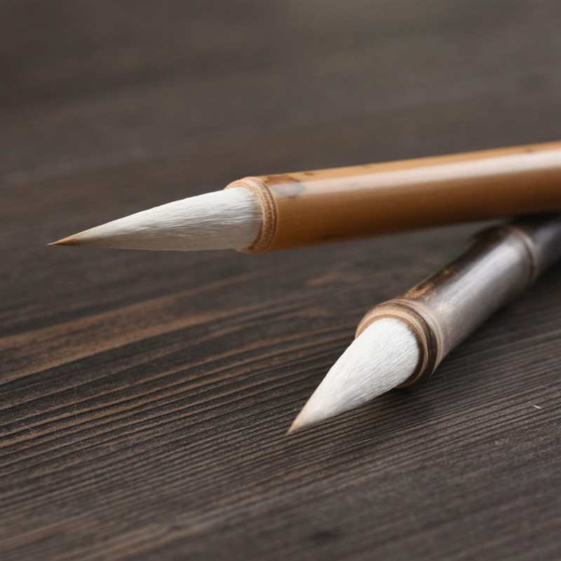 Tradicional pluma de pincel de caligrafía china Oso de múltiples cabellos escribir cepillo pluma pincel de pintura practicar la escritura de artículos