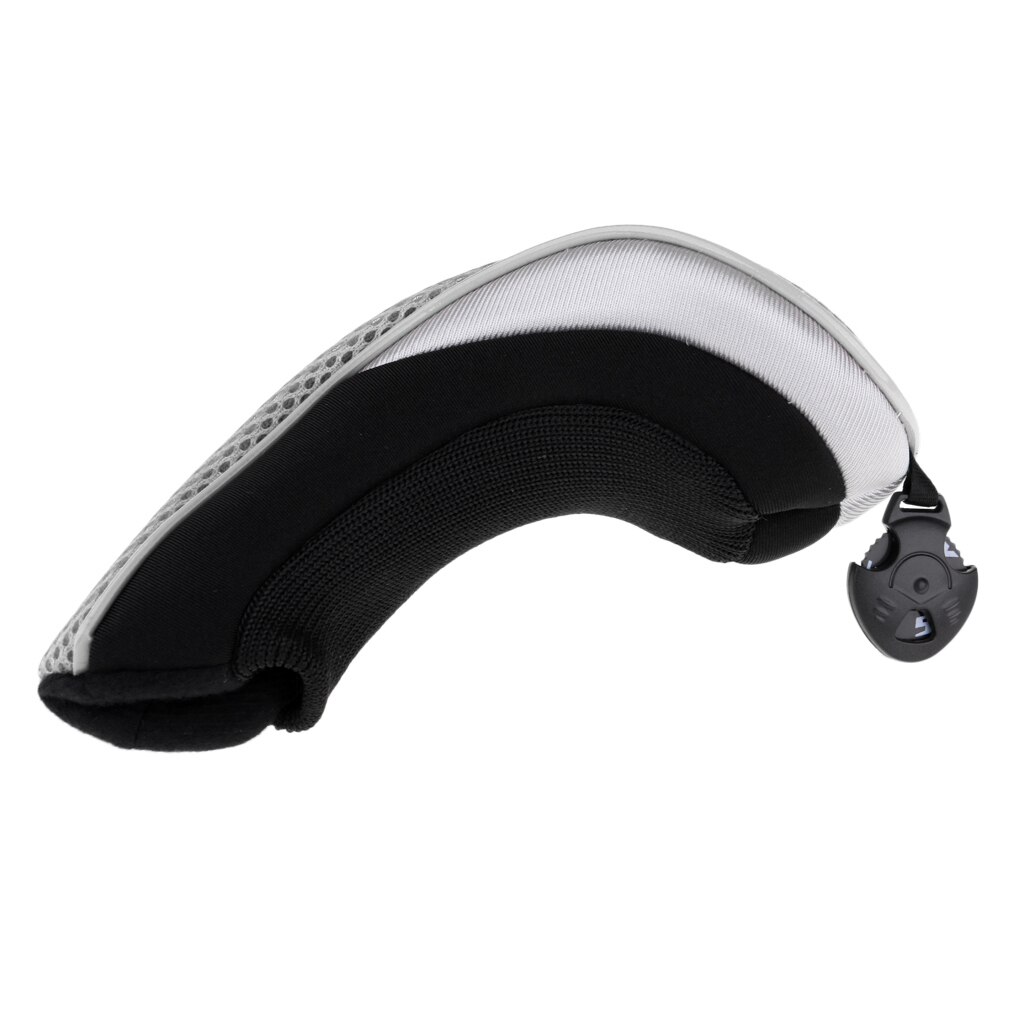 Replacement Golf Club Hybrid Headcover Head Protection Cover, No. Tag: Gray