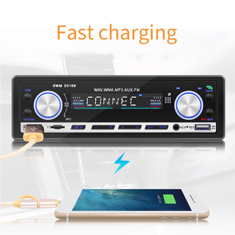 Universal 12V Voltage Bluetooth Car MP3 Player Dual USB Multi-function Multimedia Player Car Card Player Radio
