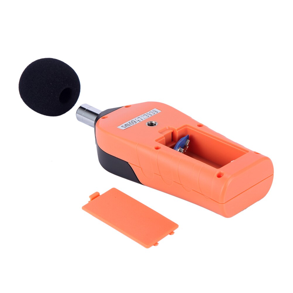 Mètre numérique de bruit de mètre de bruit de mètre de DB mesure de décibel 30-130DB testeur de Volume de bruit