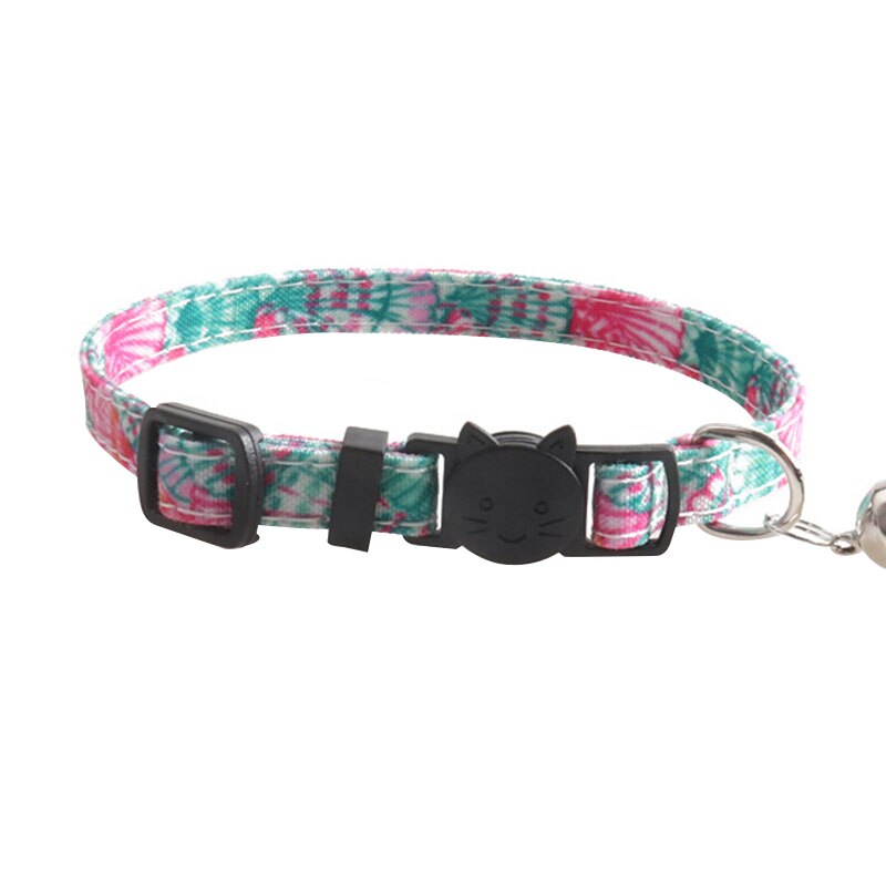 Djur katthalsband söt rosett katt klockhalsband halsband avokado frukt krage pilbåge justerbar små hundar valp halsband katt produkt: Rosa grön ingen rosett