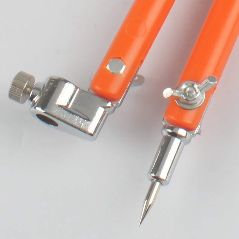 Precision Pencil Compasses Large Diameter Adjustable Dividers Marking and Scribing Compass for Plastic