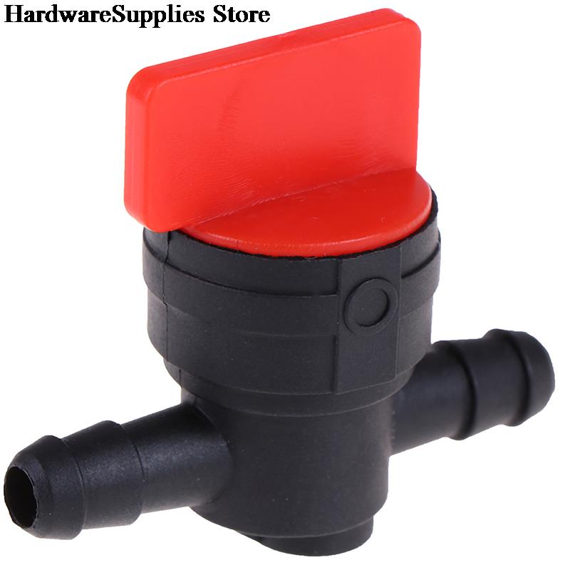 1PCS 1/4" Inline Straight Gas Fuel Cut Shut Off Valve