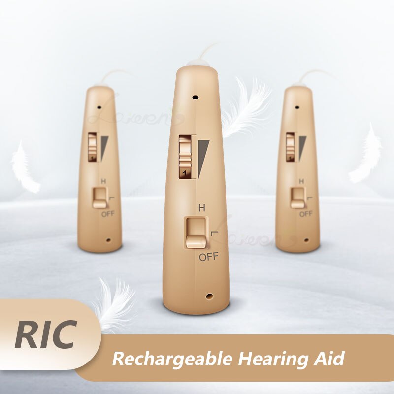 Ear Hearing Aids Rechargeable Sound Amplifier Digital Hearing Aid Wireless Headphones audifonos para sordera: Skin