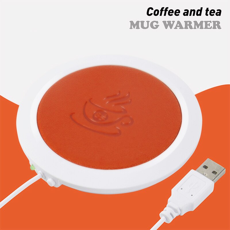 Usb Warmer Koffie Thee Cup Mat Warmer Pad Verwarming Apparaat Kantoor Huis Warmer Pad Mat Tafel Keramische Bril Metalen Bekers