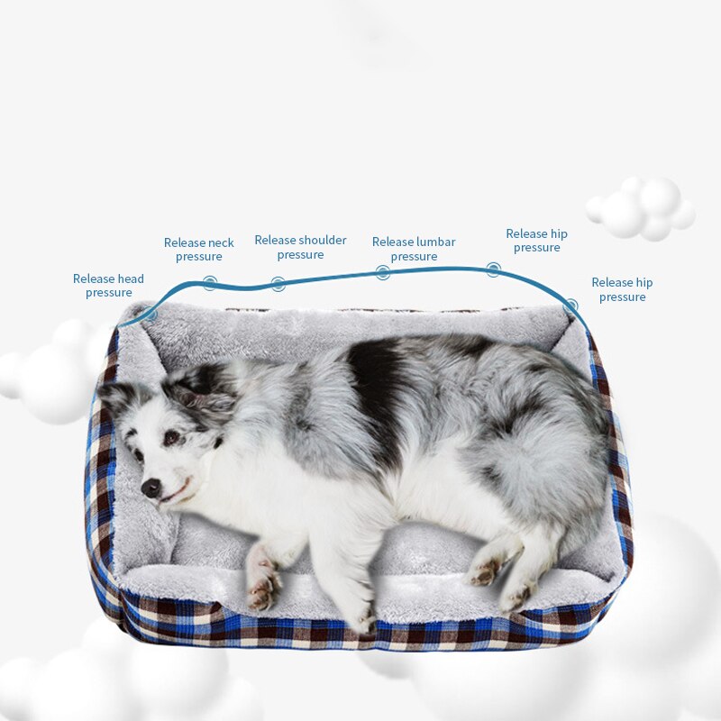 Camas grandes lavables para perros y gatos, sofá suave sin cremallera, cueva para cachorros, saco de dormir para mascotas, nido cálido de invierno
