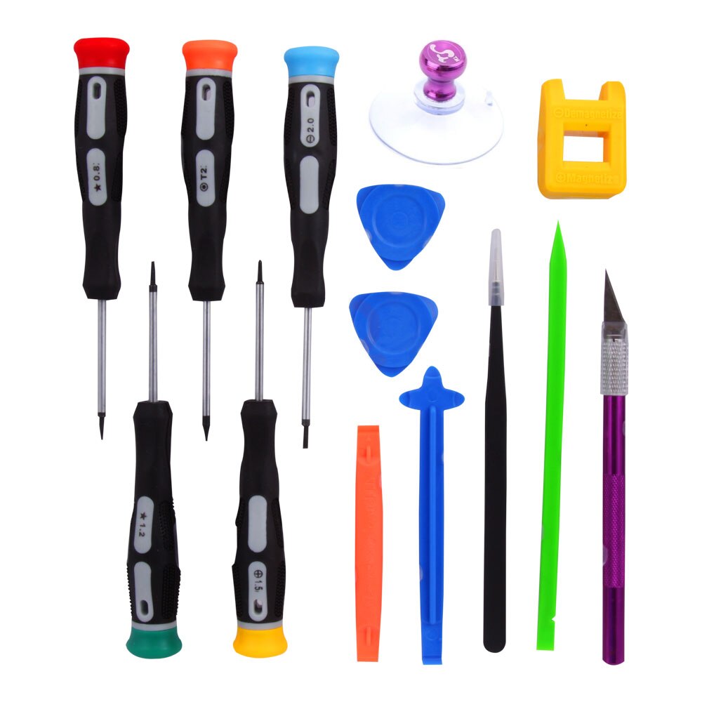 kit utensili per smontaggio smartphone 15in1