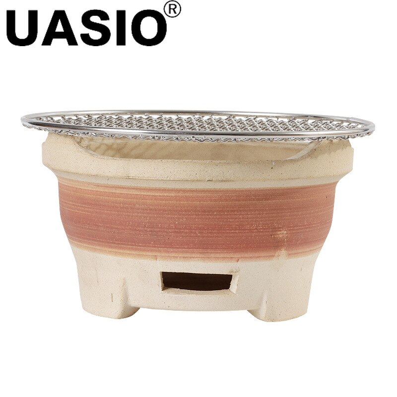 Carbon Modder Bodem Kachel Houtskool Oude Mode Klei Oven Barbecue Bbq Grills Komfoor Kleine Commerciële Carbon Oven Huishouden