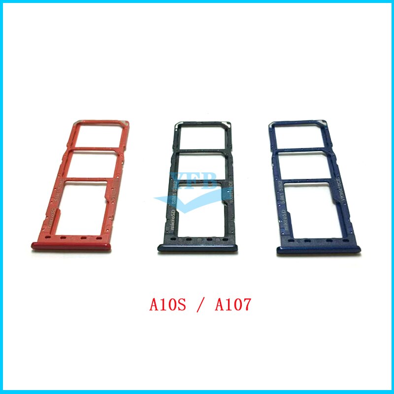 For Samsung Galaxy A10s a107 A20s A207 A30s A307 SIM Card Slot SD Card Tray Holder Adapter Replacement Parts