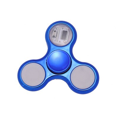 Gyroscope coloré 18 changements | Anti-Stress, musique, Gyroscope à main, Spinner à main, lumières de nouveauté pour jouets d'enfants: bule