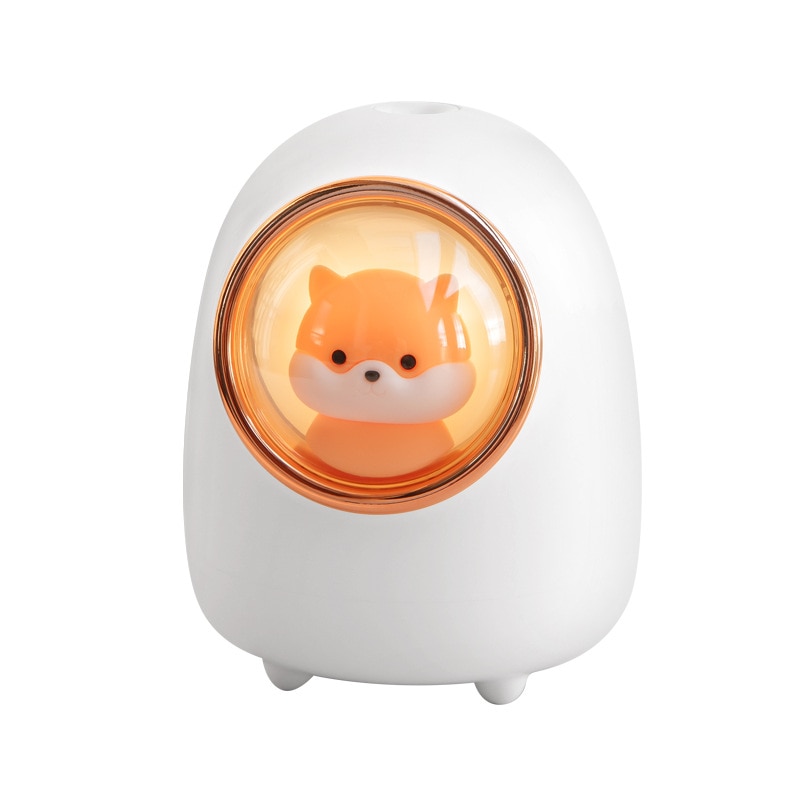 M08/M23 350 / 200ML Evaporative Air Humidifier Wireless Space Capsule Cute Pet Mist Maker With LED Night Lamp