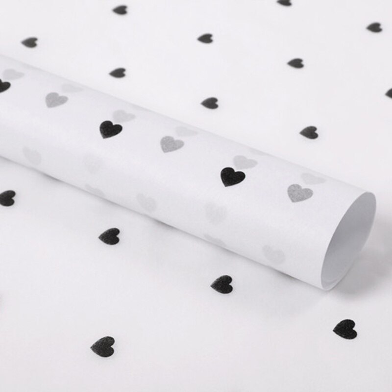 Floral Packaging Material Handmade Wrapping Paper Dot Star Pattern Love DIY Craft: 03