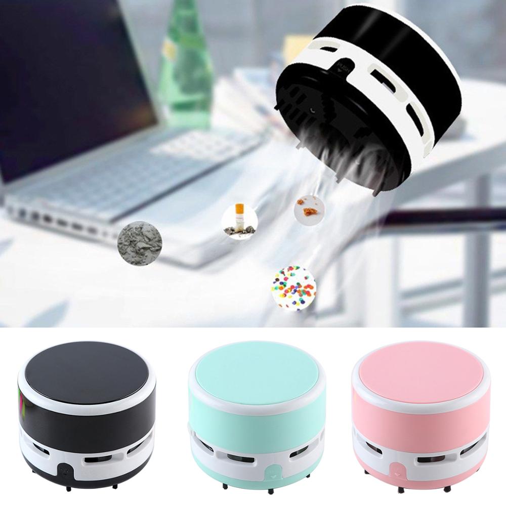 Mini aspirateur multifonctionnel Portable bureau à piles Auto nettoyeur meubles balayeuse de poussière pour le bureau à domicile