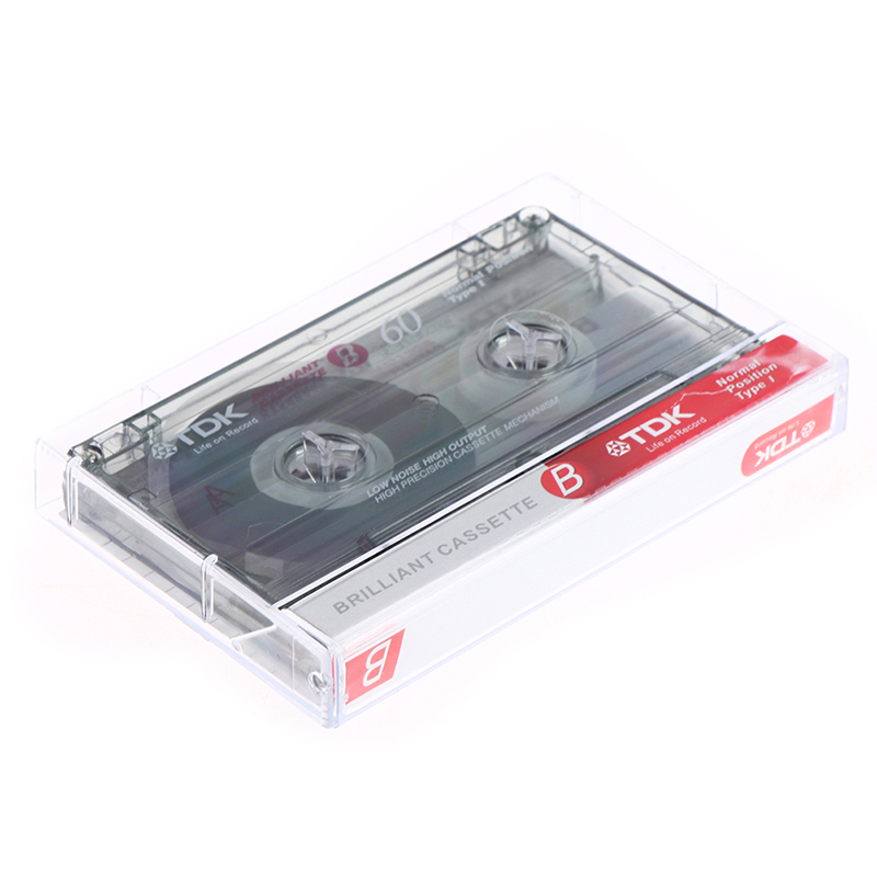 Standard kassette blank båndafspiller tom 60 minutter magnetisk lydbåndoptagelse til tale musikoptagelse kassettebånd