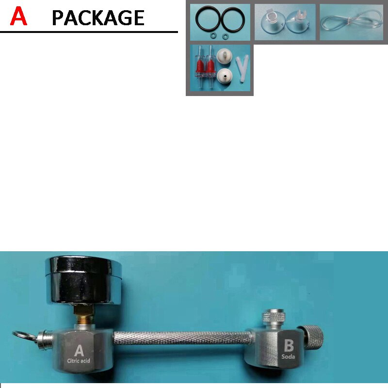 ZRDR Aquarium DIY CO2 generator system kit CO2 generator, bubble counter diffuser with solenoid valve,For / Aquatic plant growth: A