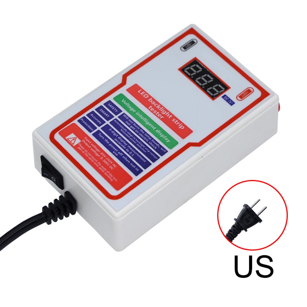 0-300v output ledet lcd tv baggrundsbelysning tester førte strimler perler lampe test reparationsværktøj