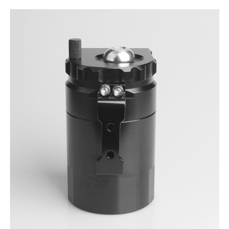 Aluminum Oil Tank / Oil Tank with Filter 300ml Universal Oil Catcher Reservoir Tank Valve Breathing Cylinder Filter