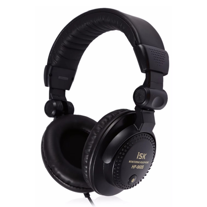 Neue ISK HP-960B Stirnband Kopfhörer Auriculares Studio Monitor dynamische Stereo DJ Kopfhörer HD Headset geräuschisolierende Kopfhörer