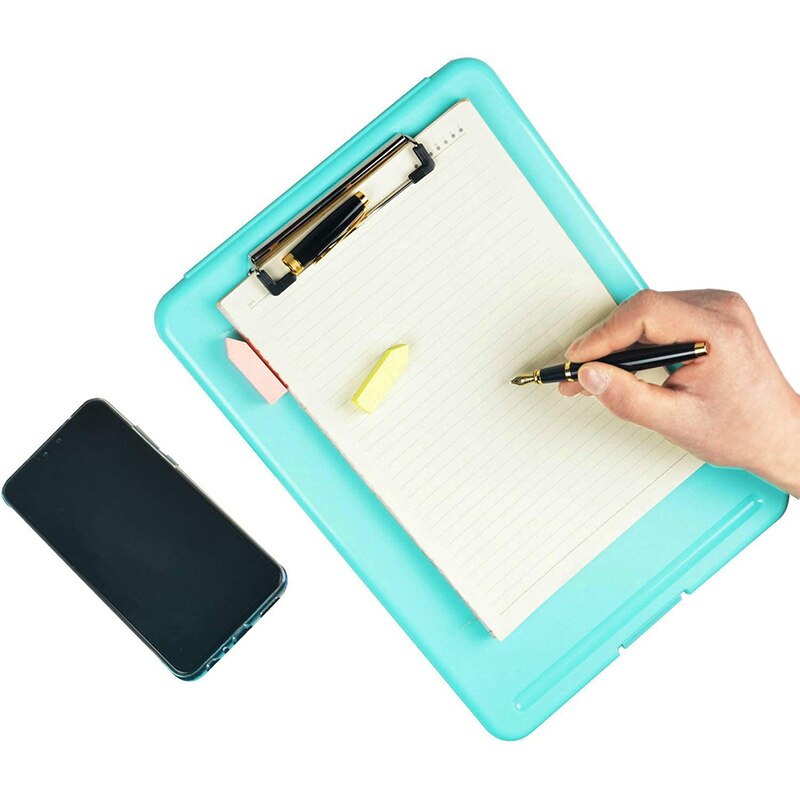 Storage Plastic Clipboard Can Be Opened Foldable for Nurse Students, Teachers, Sales, Utility, Jobsite,Industrial,Office