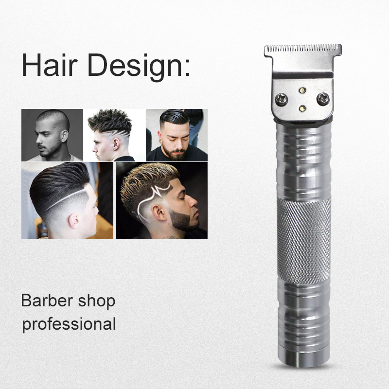 barber Hair Trimmer Cutting Machine 110-240V barber shop Electric Hair Clipper Newly Cutting Machine For Men: sliver / US Plug