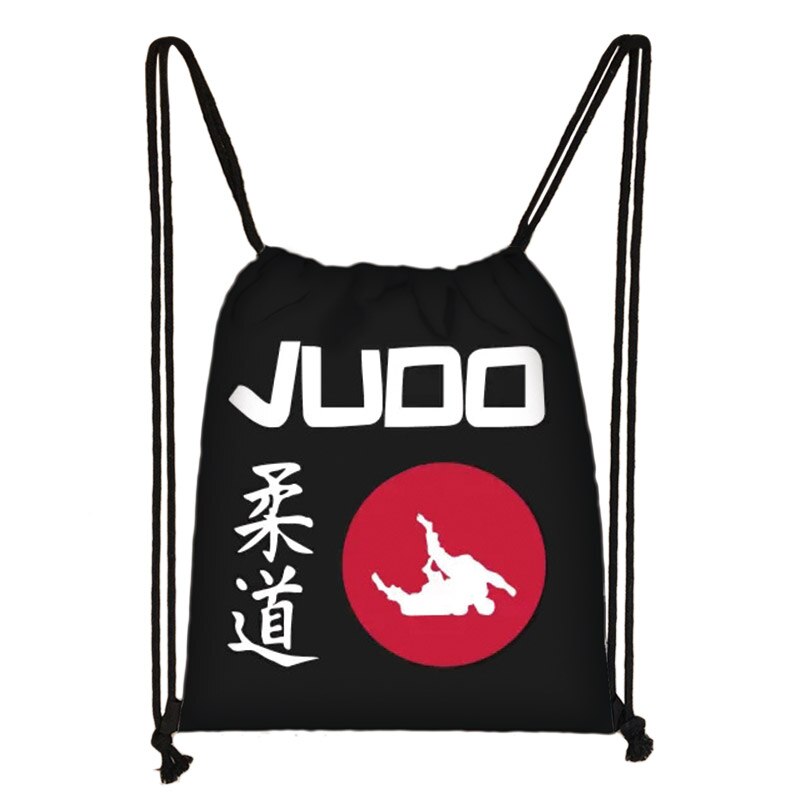 Kampsport judo / muay thai / karate / jujitsu snøre taske drenge piger rygsæk mænd rejsetaske kvinder opbevaringstasker børn bogtaske: Skdrd 09