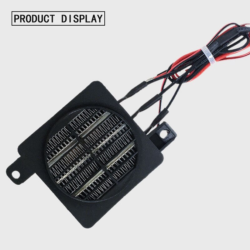 DC 12V 100W Room Heater Energy Saving PTC Car Air Fan Heater Constant Temperature Heating Heaters Factory Price Safe Home DIY