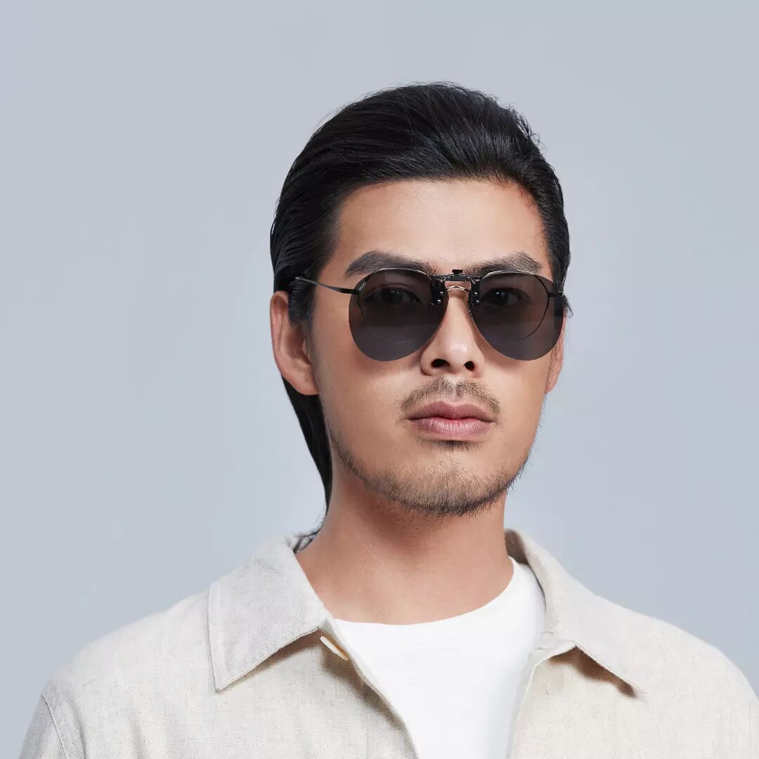 Xiaomi-gafas de sol polarizadas para miopía, lentes de visión nocturna, clip TAC, alta definición, 180 °, 8g
