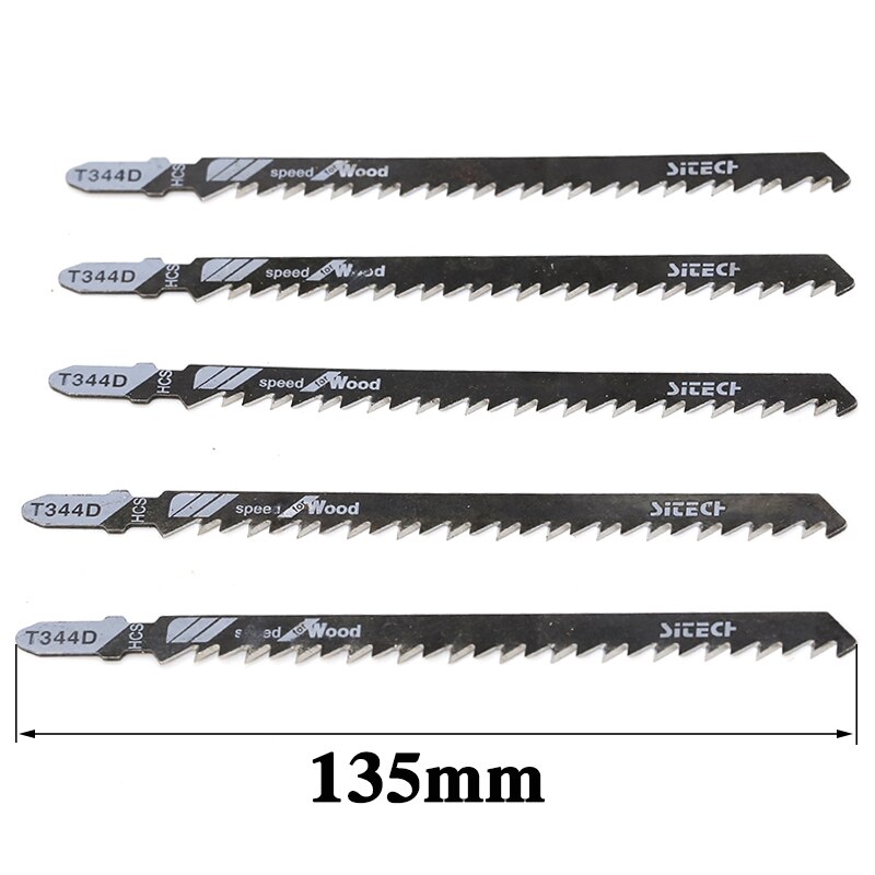 5Stck 135mm T344D Super-lange Sägeblätter Sauber Schneiden Für Holz PVC Faserplatten Kolben Sägeblatt Energie werkzeuge