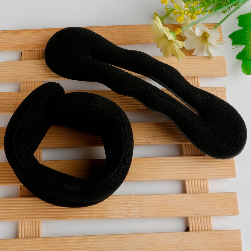1Pc S L Szie Meisjes Vrouwen Haar Twister Styling Bun Maken Tool Voor Spons Roller Hairdisk Haar Clip