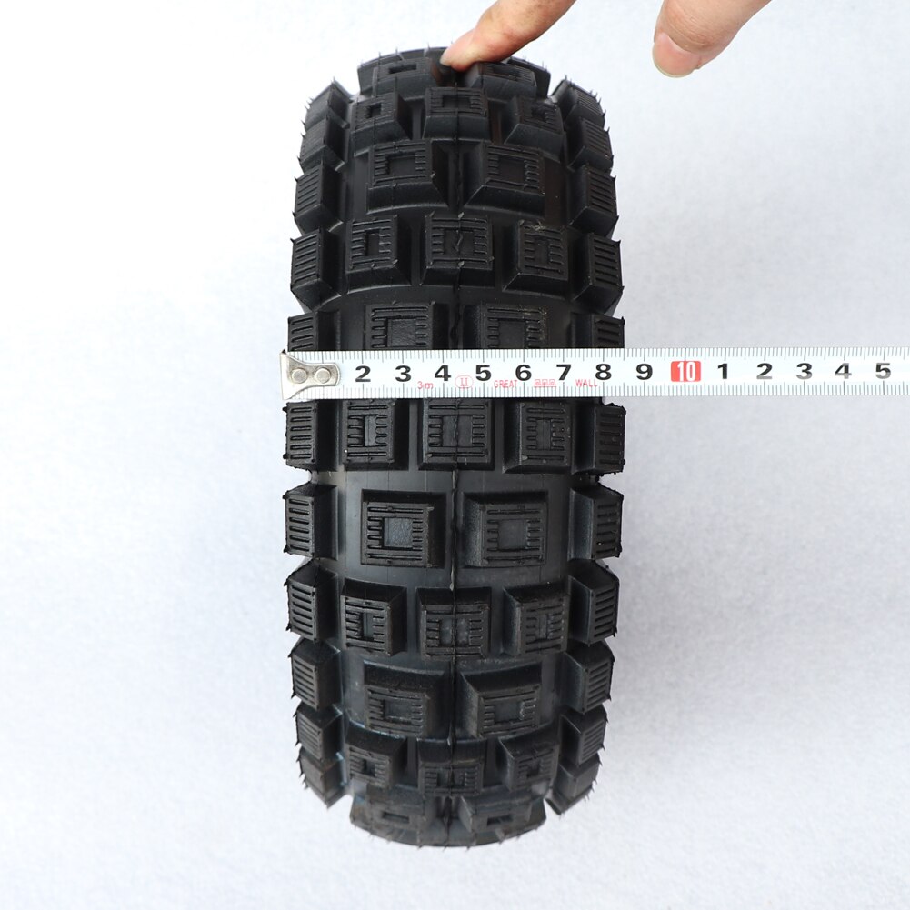 Motorcycle tyre 3.00-4 (10"x3", 260x85) Knobby Scooter, ATV and Go Kart Tire and Tube Set