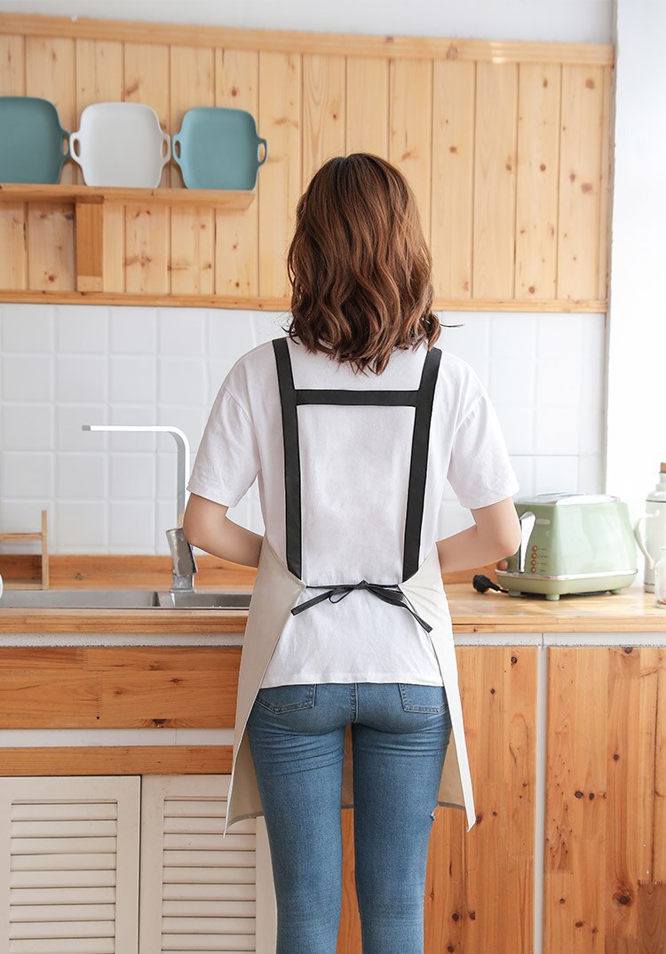 Panno A Prova di Olio Da Cucina Da Cucina Adulto Grembiule Impermeabile anti-olio del Modello di Modo costume-fatto Casa Strumenti di Pulizia Regali copertura antipolvere