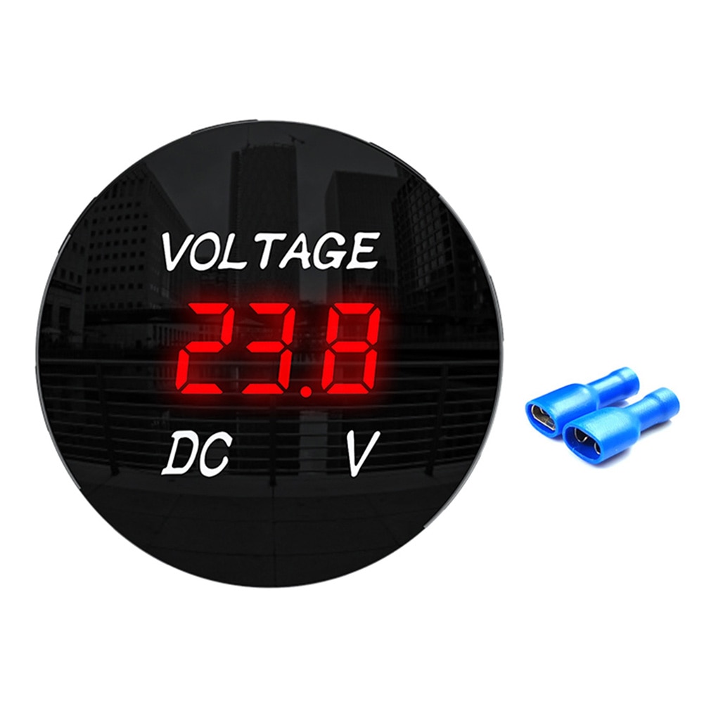 D3 DC 12V-24V Voltmeter Spannung Meter Tester Digital Tafel LED-anzeige Für Auto Auto Motorrad Stiefel ATV Lkw umrüsten Zubehör
