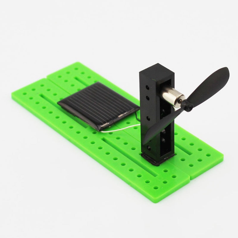 Juego de rompecabezas de juguete de energía Solar DIY para niños, kit de ensamblaje de ciencia para generar electricidad, experimento, recursos creativos de enseñanza física