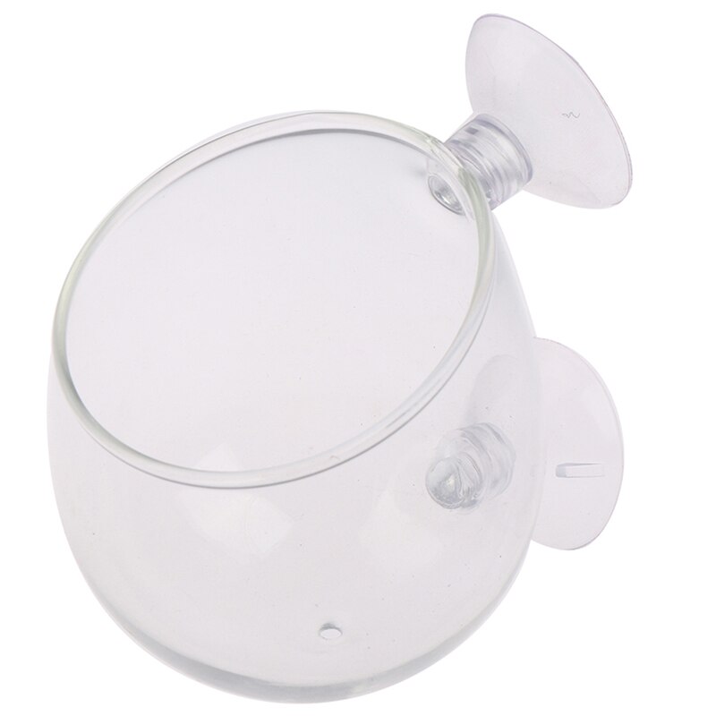 Fish Tank Mini Crystal Glass Pot Water Potted Aquatic Planting Cylinder Cup