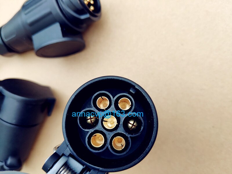 CVP 13 to 7 pin trailer plug adapter truck electri... – Grandado