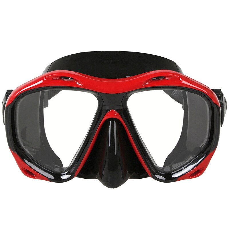 Máscara de buceo para presbicia y miopía para hombres y mujeres, esnórquel de natación antivaho, adecuado para espejo de doble cara para adultos