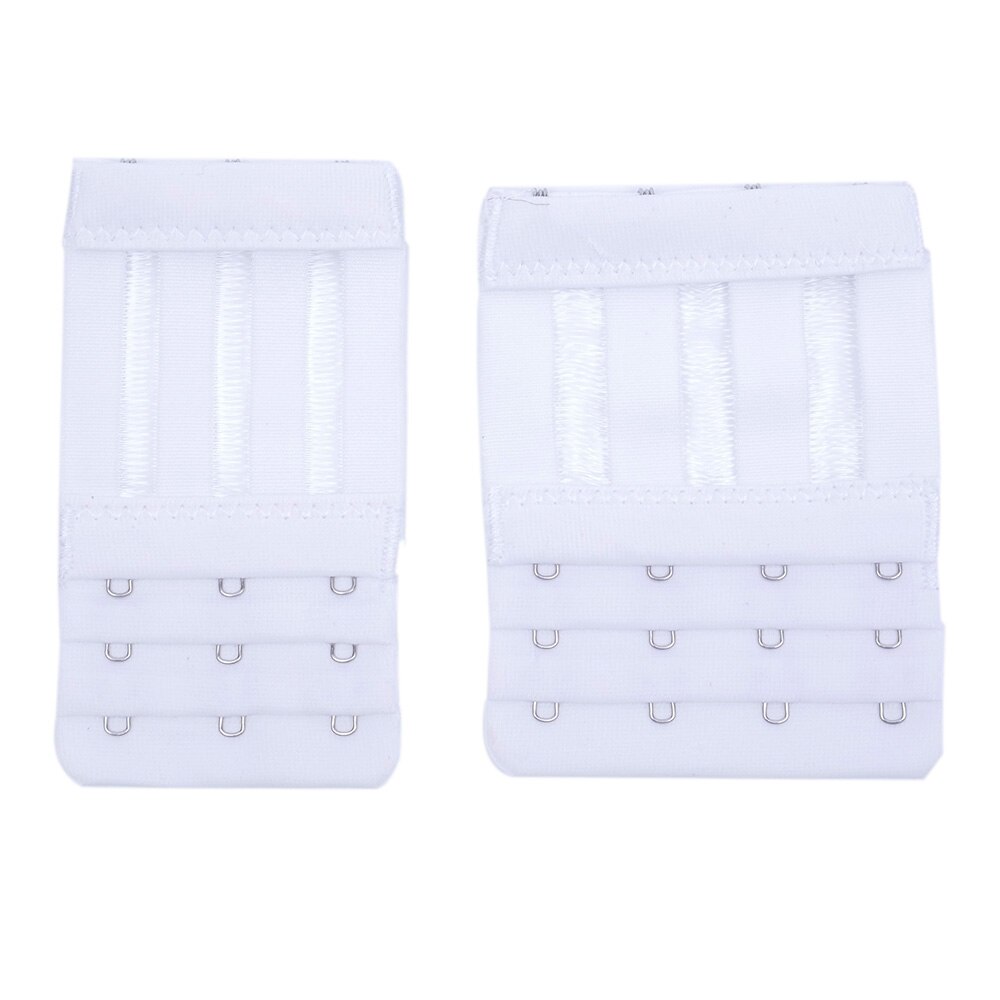 3 Rows 3/4 Hooks Women Adjustable Bra Extender Strap Extension Buckle Bra Strap Adapter Converter Intimates Accessories