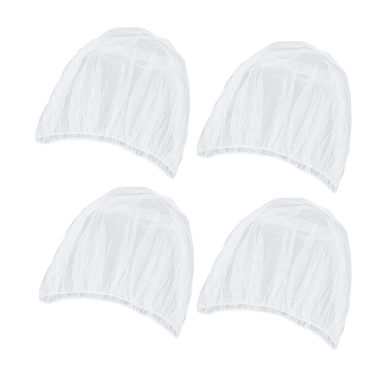 4 stuks baby-klamboes, geschikt voor kinderwagens en draagzakken, ultrafijn gaas, bescherming tegen muggen, bijen en vliegende insecten.: Default Title