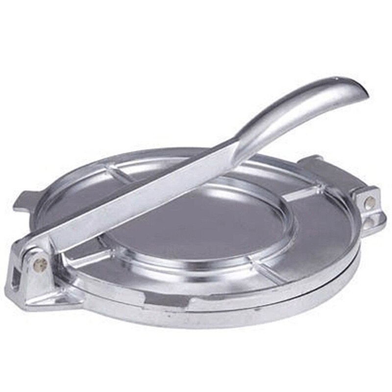 Tortilla Press 6,5 Zoll Gusseisen - Antihaft Für Perfekte Fladenbrote