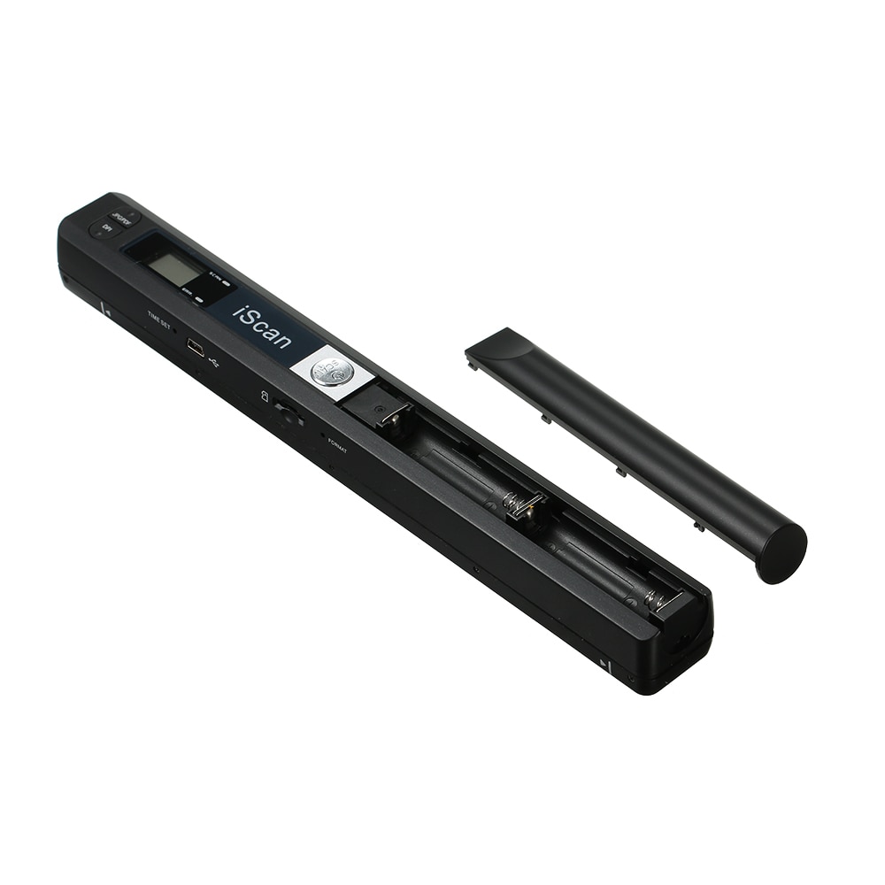 Scanner De Documents Portable A4 - 300/600/900 DPI - Avec Carte Mémoire - Pour Photos, Reçus, Livres - USB