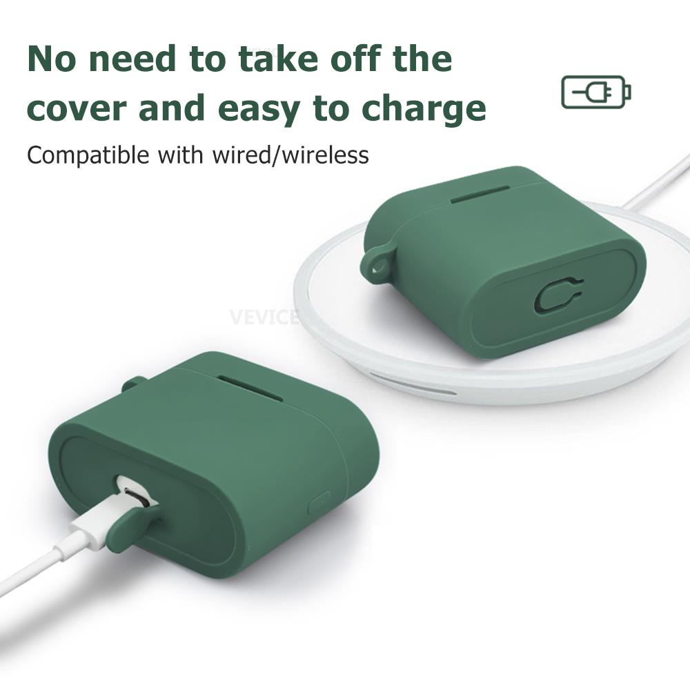 Funda de silicona para auriculares Xiaomi Air 2 Pro, funda para auriculares inalámbricos con llavero