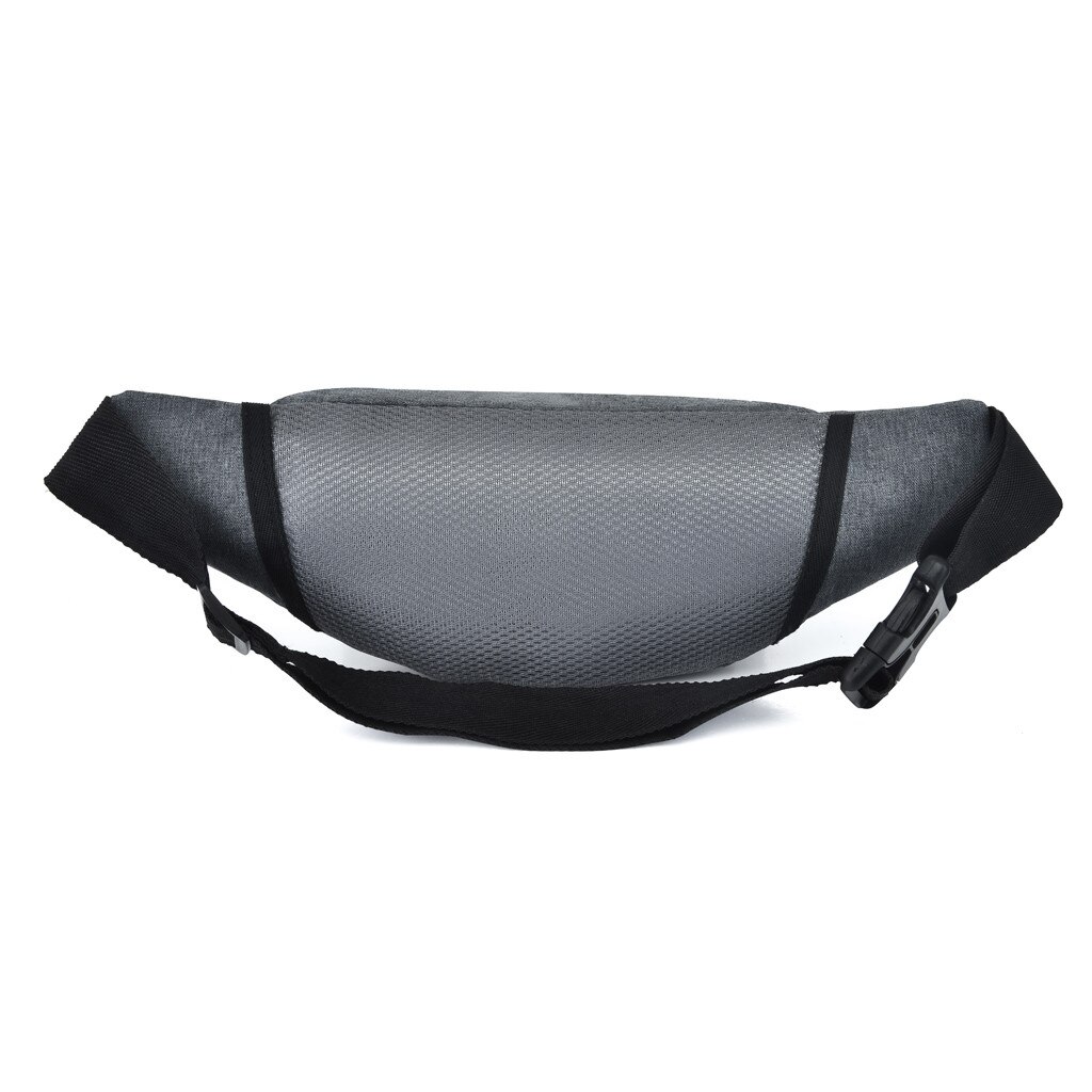 Mannen En Vrouwen Simple Leisure Oxford Sport Fitness Taille Packs Zwart Fanny Pack Reizen Riem Portemonnee schoudertassen