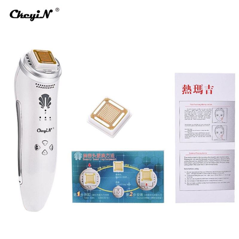 Rf Radio Frequentie Huid Gezichtsverzorging Lifting Aanscherping Rimpel Verwijderen Facial Lifting Whitening Oplaadbare Body Massage Machine