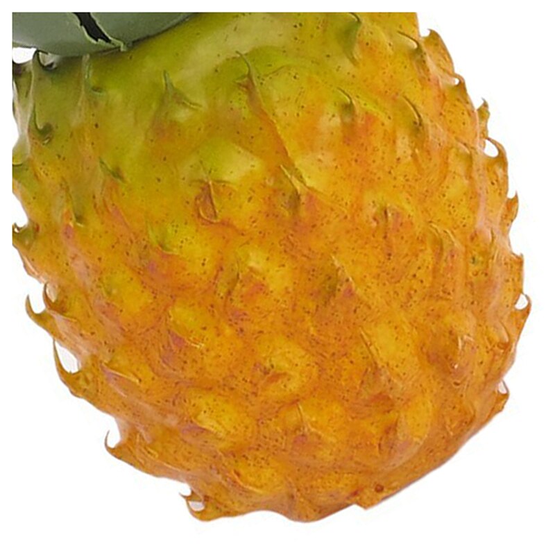 Home decorative artificial pineapple party decoration yellow green