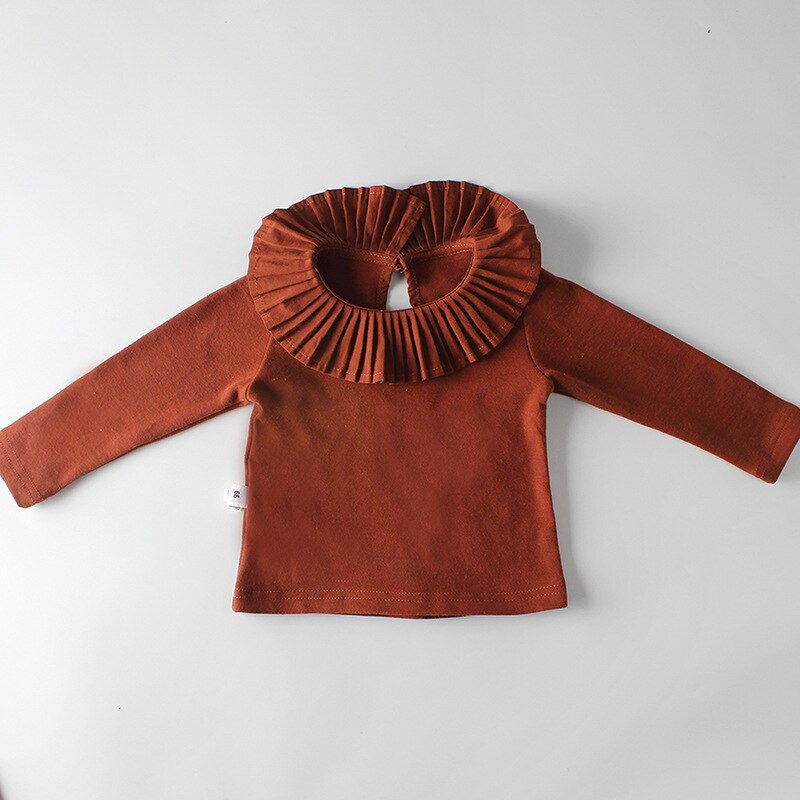 Baby t shirt long sleeves cotton tshirts tees baby 1st birthday clothes autumn baby girl t shirt