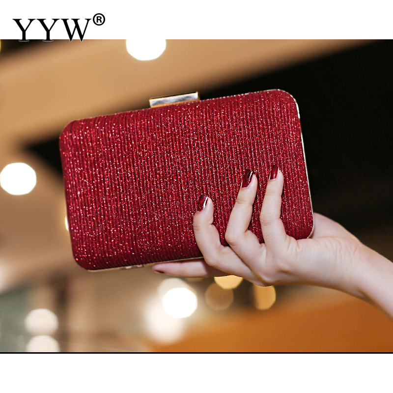 Evening Bags Purse Wedding Clutch Chain Shoulder Womens Mini Handbag Pouch Pochette Femme Detachable Chain For Wedding Cocktail