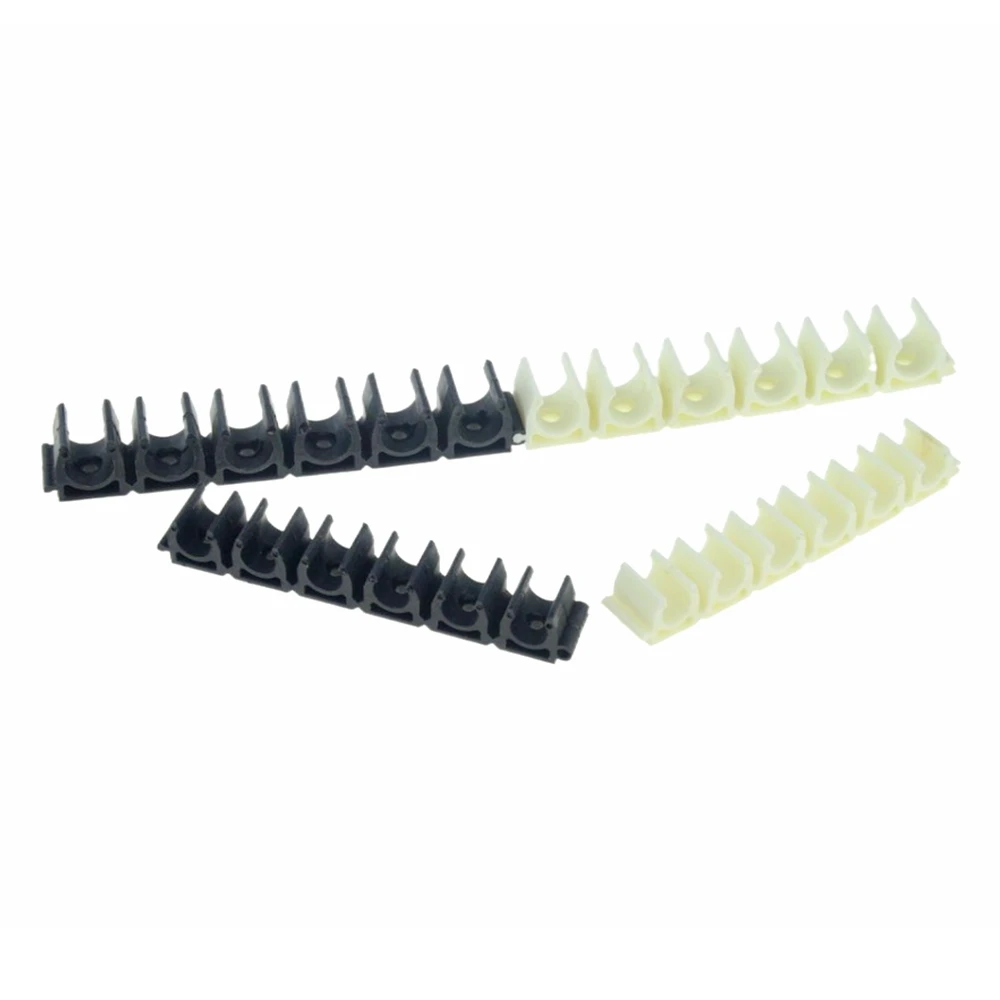 Abrazadera de fijación de manguera de aire de tubo neumático, 6 vías, 4mm, 6mm, 8mm, 10mm, 12mm, soporte de tubería de agua, tubo de compresor de Gas, Clip de flujo de desviación