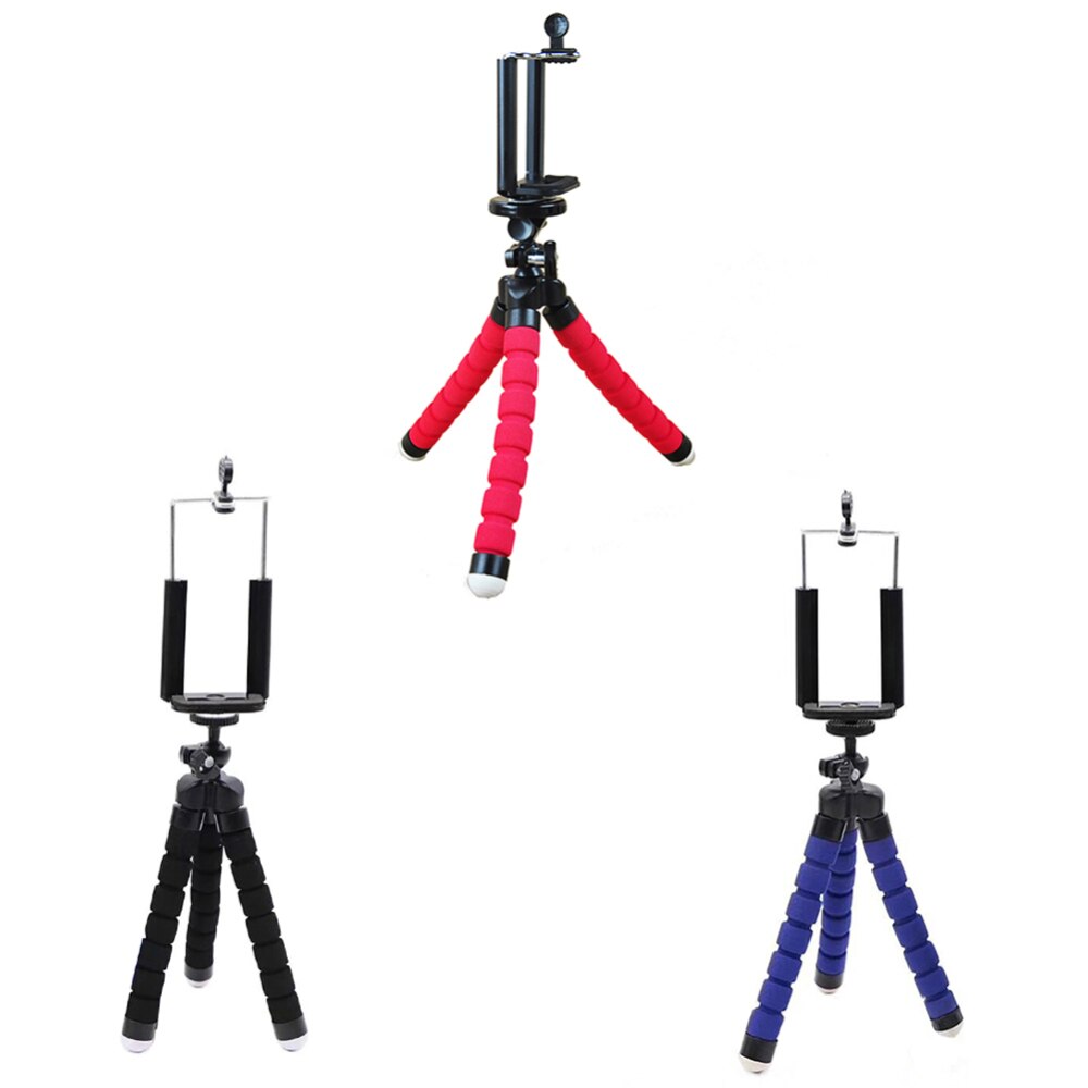 Trépieds pour téléphone portable, support d'appareil photo, monopode, mini trépied