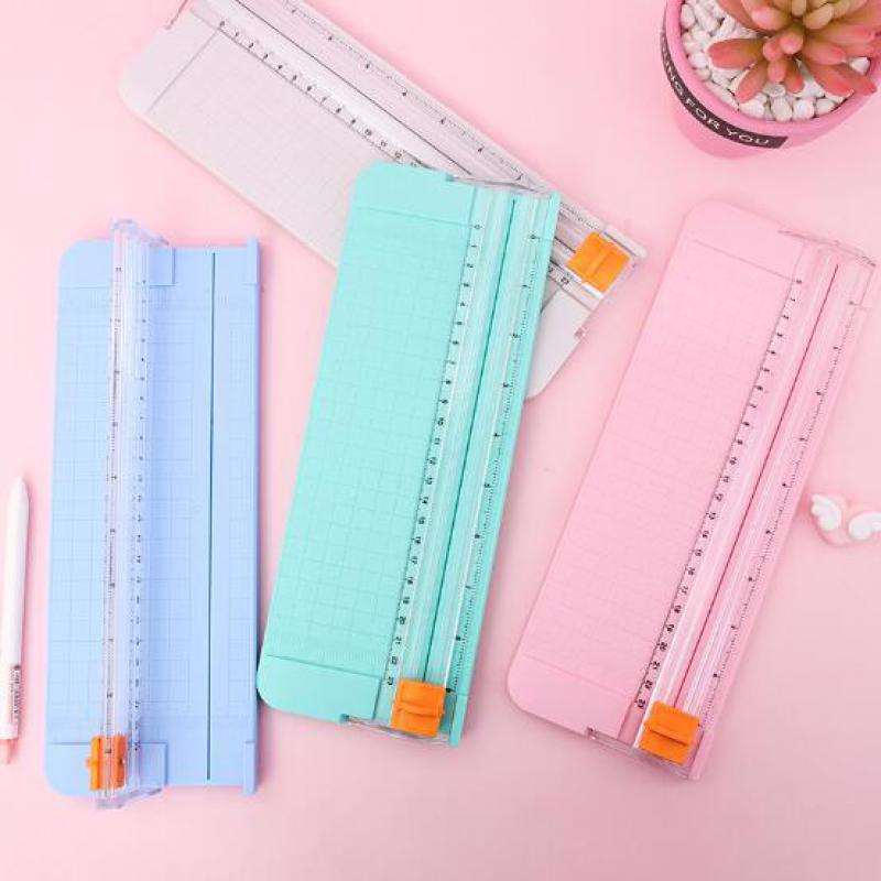Portable Paper Cutter With Rug Handy Cutting Mat Paper Card Cutting Blade For A5 Precision Paper Or Phote Cutting